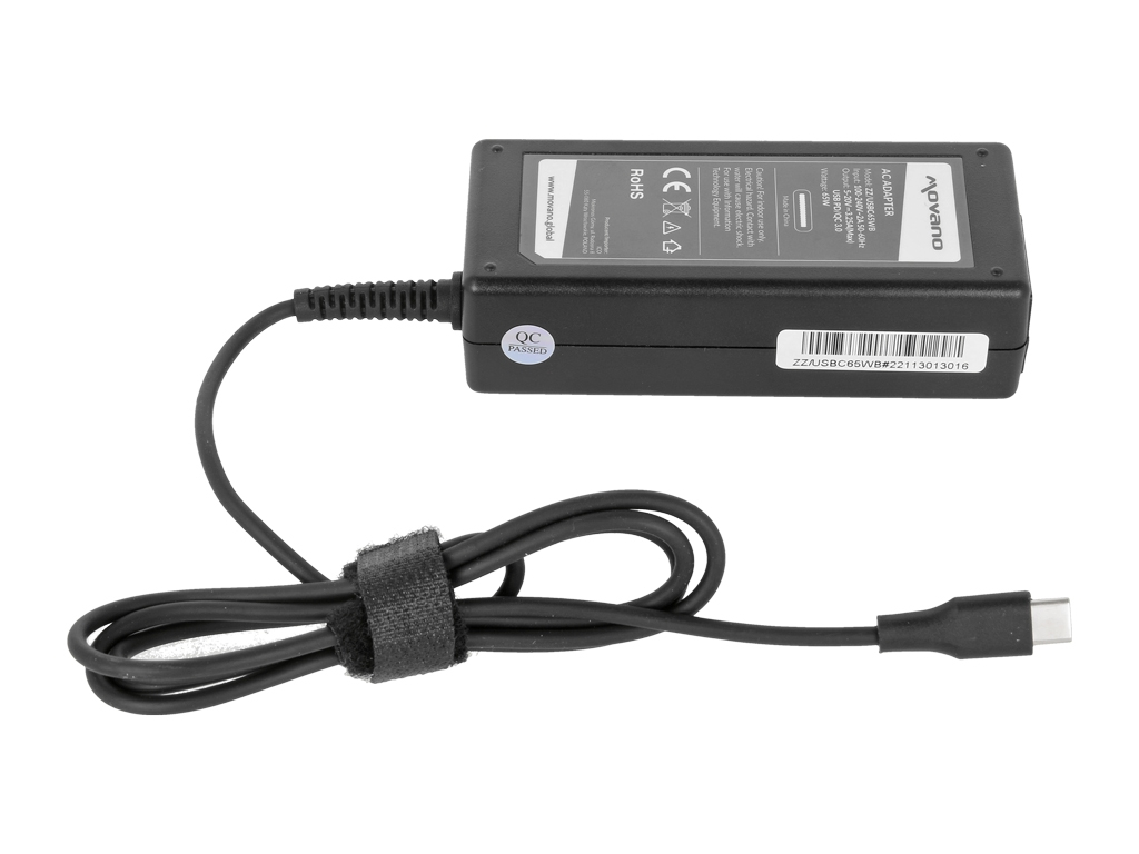 AC Adapter 65W USB tipo C 3