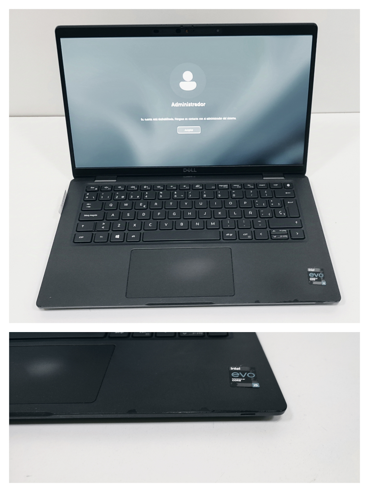 Dell Latitude 7420 Reposamunecas Descolorido