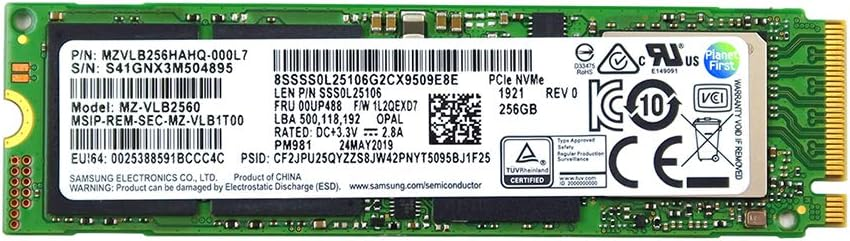 Discoduro Samsung 256 NVMe FULL