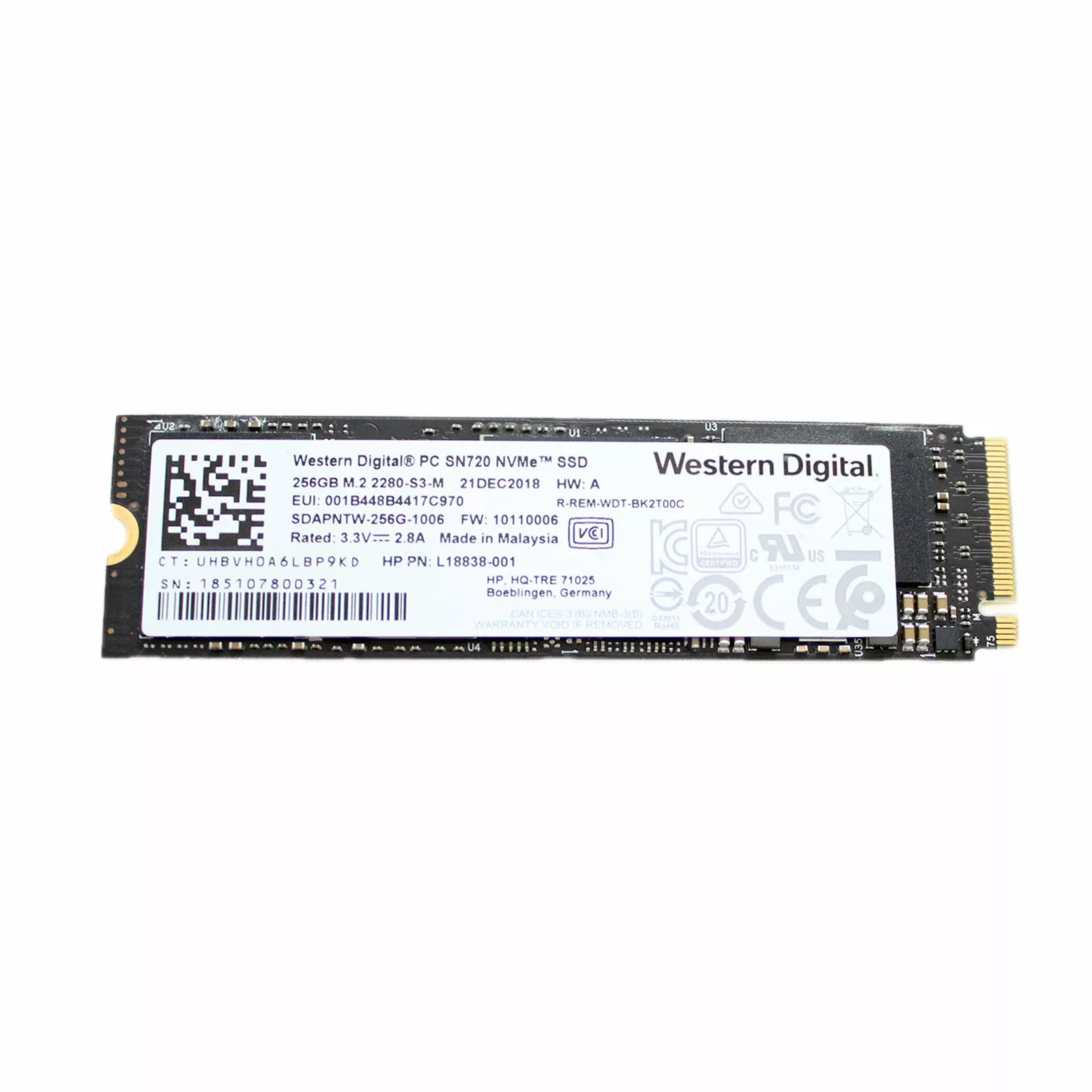 Discoduro Western Digital 256GB NVMe FULL