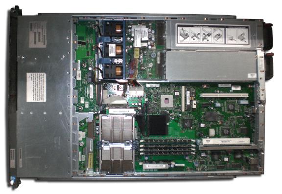 HP ProLiant DL360 G4 Servidor segundamano interior