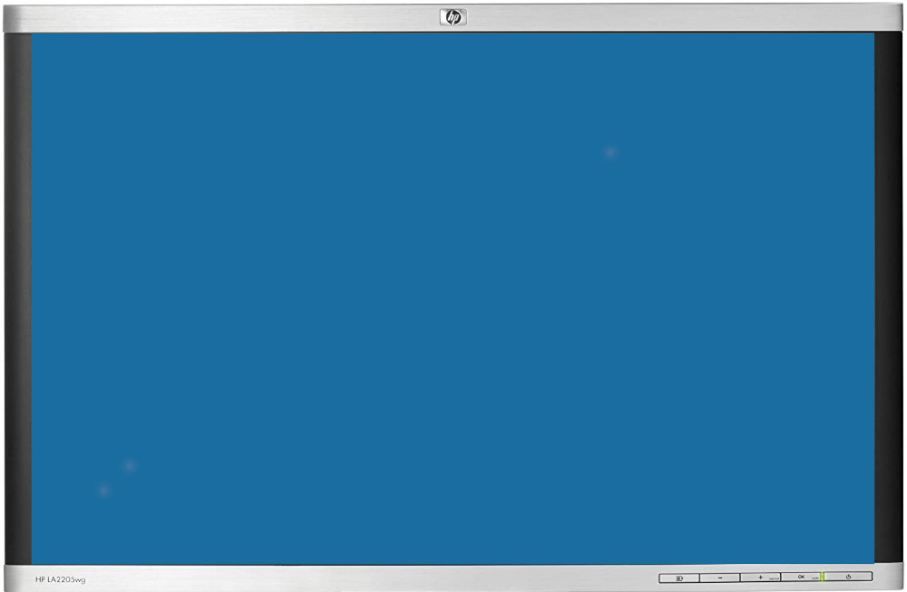 Monitor segundamano HP LA2205wg Pantalla Puntos Blancos