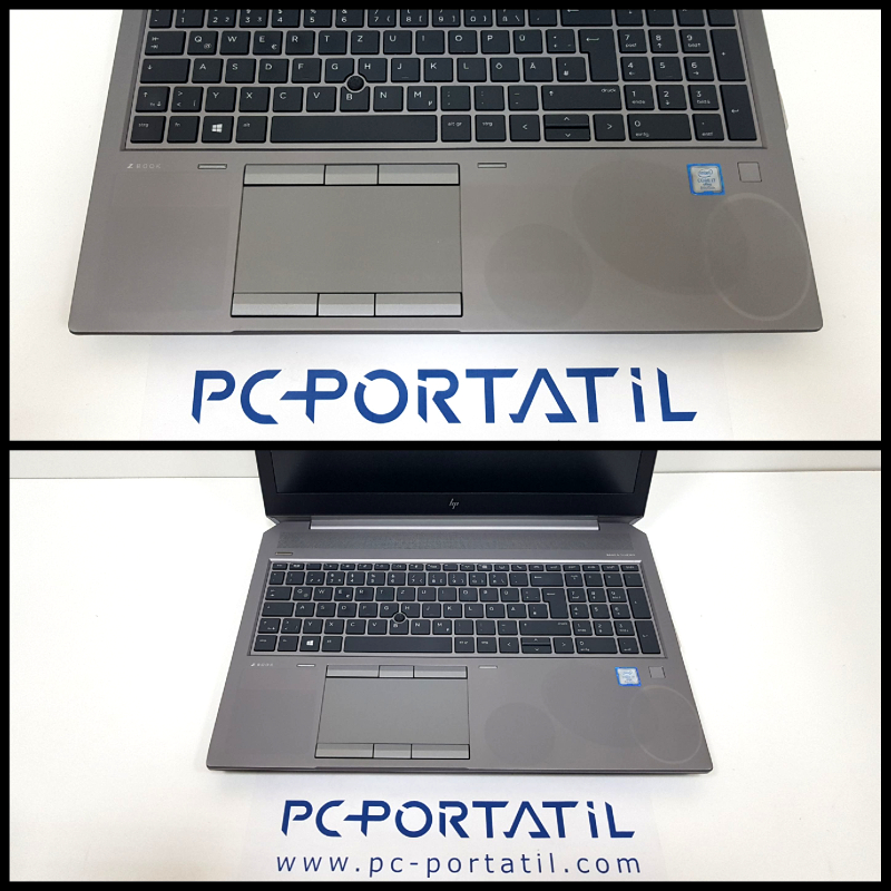 Portatil HP ZBook 15 G5 Descolorido